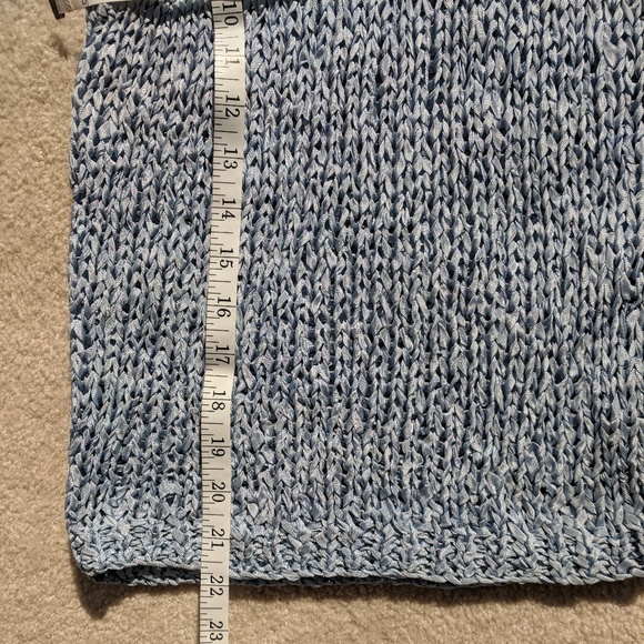 Sexy RALPH LAUREN open knit sleeveless top resort - Picture 6 of 8